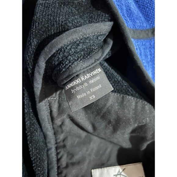 Annikki Karvinen Handmade in Finland Women’s Velvet Cotton Jacket size XS - Picture 10 of 10